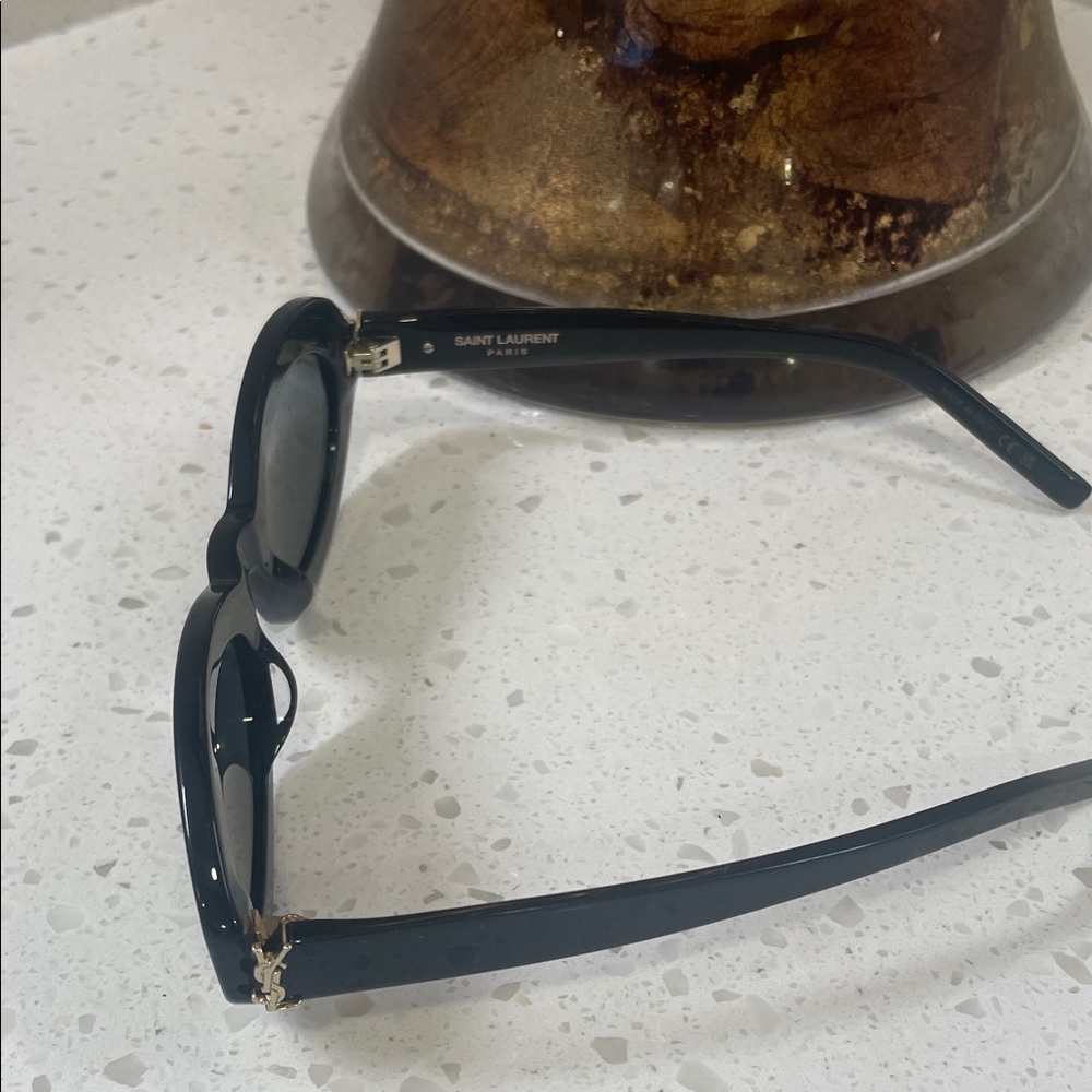 Saint Laurent Black Designer Sunglasses